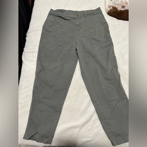 Dark Green/Grey Cargo Jeans